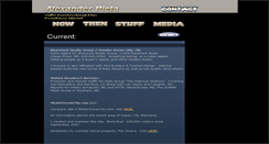 Desktop Screenshot of alexanderpiela.com